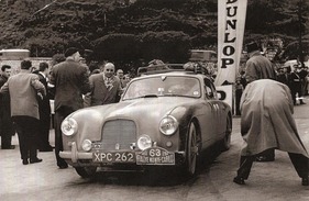 Aston Martin DB 2/4 - Teilnehmer am Monte Carlo Rallye 1956