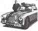 Aston Martin DB 2 4 - bei der Teilnahme Rallye Monte Carlo 1956 (© Daniel Reinhard / Archiv, 2011) Aston Martin DB 2 4 - bei der Teilnahme Rallye Monte Carlo 1956 (© Daniel Reinhard / Archiv, 2011)