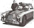 Bild: Aston Martin DB 2 4 - bei der Teilnahme Rallye Monte Carlo 1956