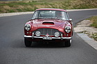 Bild: Aston Martin DB 4 (1959) - auf der Rennpiste von Lignières
