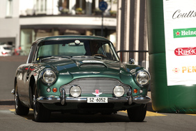 Aston Martin DB 4 (1960) - am British Classic Car Meeting St. Moritz 2015