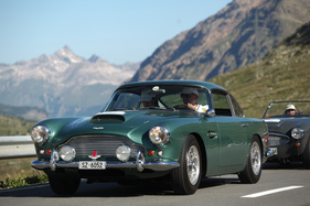 Aston Martin DB 4 (1960) - am British Classic Car Meeting St. Moritz 2015