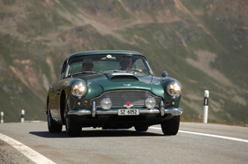 Aston Martin DB 4 (1960) - am British Classic Car Meeting St. Moritz 2015