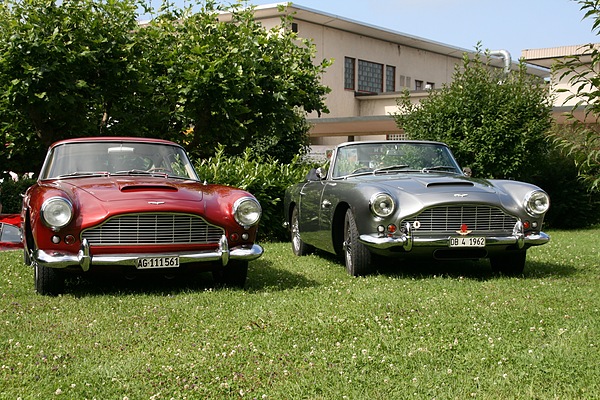 Aston Martin DB 4 Convertible (1962) - gegen Schluss der DB-4-Baureihe auch offen zu haben