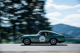 Aston Martin DB 4 GT (1960) an der Tour Auto Optic 2ooo auf Etappe 2 am 9. April 2014 (Startnummer 244)