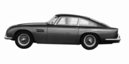 Aston Martin DB 4 Vantage (1962) - Seitenansicht