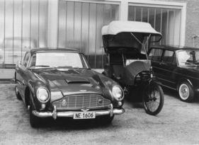 Aston Martin DB 4 Vantage (1962) - im Autopark Patthey