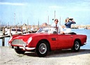 Bild: Aston Martin DB 5 (1965) - die offene Version - Abbildung aus einem Verkaufsprospekt