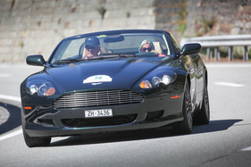 Aston Martin DB 9 (2007) - am 28. British Classic Car Meeting St.Moritz (BCCM) 2022 (2007)