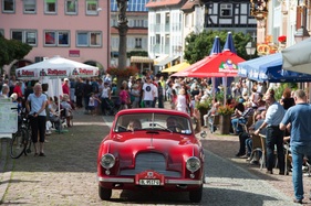 Aston Martin DB II (1953) - am RAID Suisse-Paris (Brüssel) 2014