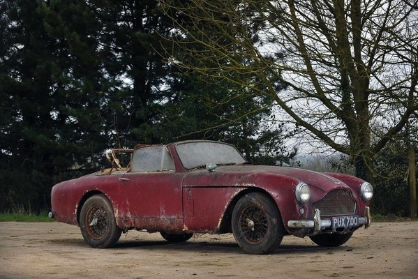 Aston Martin DB MK III Drophead Coupé Project (1958) - versteigert als Lot 225 an der Aston Martin Works Verteigerung von Bonhams am 17. Mai 2014