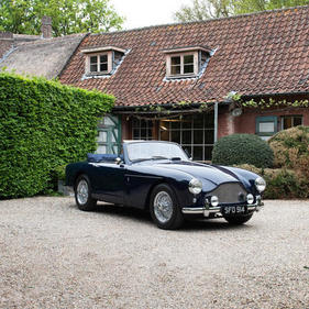 Aston Martin DB Mark III Drophead Coupé Conversion (1957) - als Lot 230 angeboten an der Bonhams Aston Martin Versteigerung am 19. Mai 2019