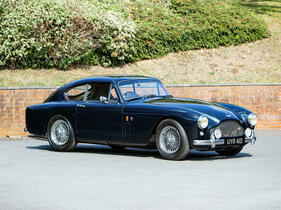 Aston Martin DB Mark III Sports Saloon (1958) - offered as lot 409 at the Bonhams Goodwood Revival Auction on September 17, 2022