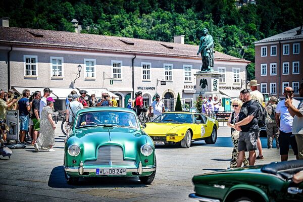 Bild: Aston Martin DB2/4 in Salzurg - Gaisbergrennen 2025