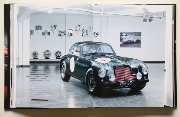 Aston Martin DB2 Teil 2 - Buch "Art of Cockpit"