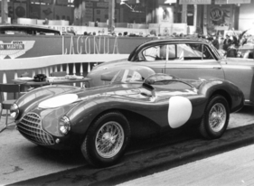 Aston Martin DB3 S (1954) - auf dem Autosalon auf dem Aston/Lagonda-Stand