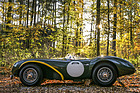 Aston Martin DB3 S (1954) - sehr flach, auffallend die auslaufenden Radöffnungen vorne