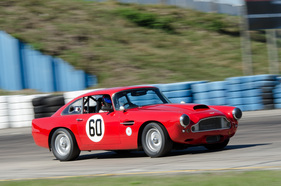 Aston Martin DB4 (1959) am SVRA Spring Vintage Classic in Sebring 2014