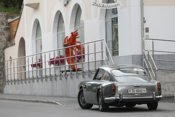 Aston Martin DB4 (1960) - 29. British Classic Car Meeting St. Moritz 2023