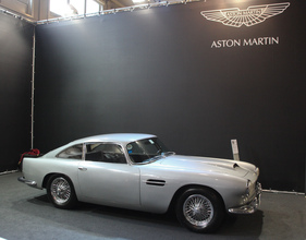 Aston Martin DB4 (1961) - auf dem Stand von Aston Martin - Auto e Moto d'Epoca 2014