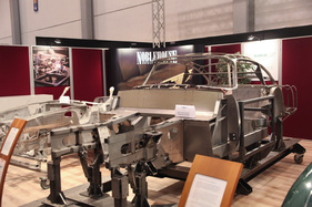 Aston Martin DB4 (1962) - die Superleggera-Struktur offengelegt - Techno Classica 2015
