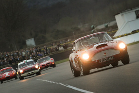 Aston Martin DB4 GT im Rennen um die Moss Trophy - 72. Goodwood Member Meeting 2014