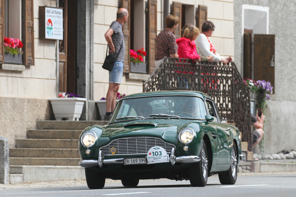 Aston Martin DB5 (1966) - 29. British Classic Car Meeting St. Moritz 2023