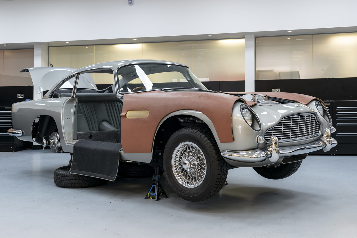 Aston Martin DB5 Continuation (2019) - das Bond-Goldfinger-Modell wird 25 Mal gebaut