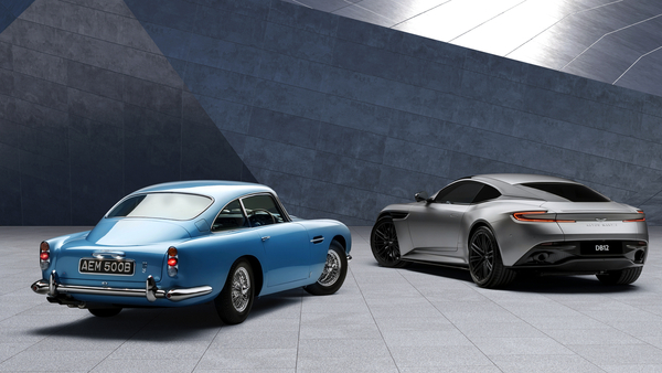 Aston Martin DB5 und DB12 – 60 Jahre Aston Martin DB5