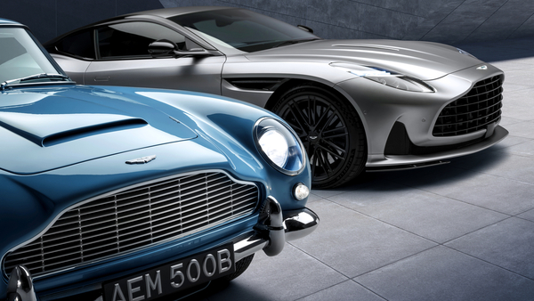 Aston Martin DB5 und DB12 – 60 Jahre Aston Martin DB5