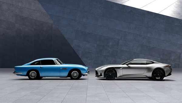 Aston Martin DB5 und DB12 – 60 Jahre Aston Martin DB5
