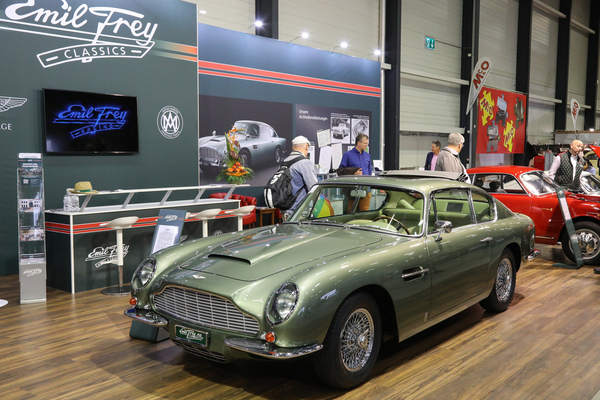 Aston Martin DB6 (1969) - mit Schiebedach, bei Emil Frey Classics - Swiss Classic World Luzern 2024