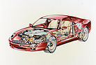 Image: Aston Martin DB7 (1993) - See-through drawing