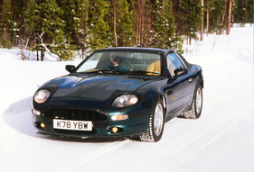Aston Martin DB7 (1994) - im Winterbetrieb