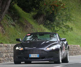 Aston Martin DB9 Convertible (2005) - an der Passione Engadina 2020