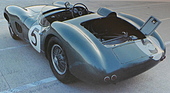 Aston Martin DBR 1 (1959) - mit grosser Klappe – Tankraum statt Kofferraum
