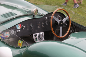 Aston Martin DBR1 (1956) - Blick ins Cockpit - Concours d'Elégance Suisse "spéciale" 2021 in Coppet