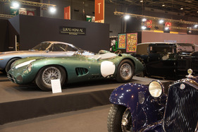 Aston Martin DBR1 (1956) - auf dem Stand von Lukas Hüni - an der Rétromobile Paris 2014