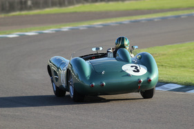 Aston Martin DBR1 (1959) - im Rennen um die Sussex Trophy am Goodwood Revival 2012