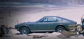 Aston Martin DBS (1968) im James-Bond-Film "Im Geheimdienst ihrer Majestät" im Jahr 1969