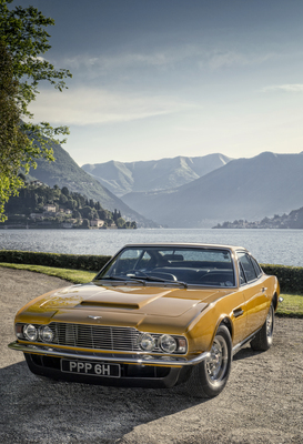 Aston Martin DBS (1970) - am Comersee, rund um den Concorso d'Eleganzza Villa d'Este