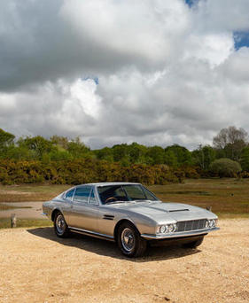 Aston Martin DBS Sports Saloon (1969) - als Lot 218 angeboten an der Bonhams Aston Martin Versteigerung am 19. Mai 2019