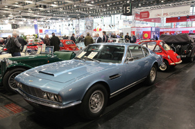 Aston Martin DBS V8 (1971) - handgeschaltetes Coupé, angeboten zum Messepreis von EUR 109'900 - Bremen Classic Motorshow 2020