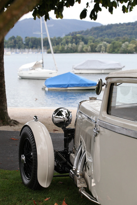 Aston Martin International Saloon Bertelli (1932) - am Concours d'Excellence Luzern am 17. September 2016