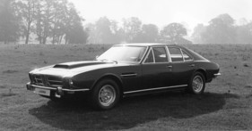 Aston Martin Lagonda (1975) - Four-door sedan based on the V8, bearing the name 'Lagonda' again after many years