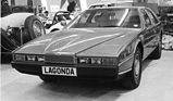 Aston Martin Lagonda (1980) - ausgestellt auf dem Genfer Automobilsalon 1980