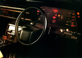 Aston Martin Lagonda (1983) - Digital displays in the cockpit