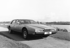 Aston Martin Lagonda (1983) - outwardly largely identical to the vehicles shown in the seventies