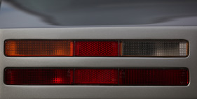 Aston Martin Lagonda (1984) - Stylish rear light design already in the seventies