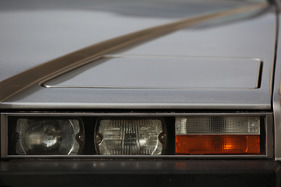 Aston Martin Lagonda (1984) - even with the folding headlights closed, there is still a veritable armada of lamps at the ready